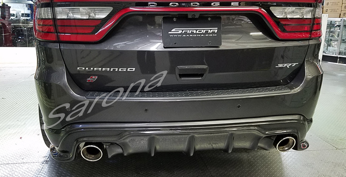 Custom Dodge Durango  SUV/SAV/Crossover Rear Lip/Diffuser (2017 - 2024) - $790.00 (Part #DG-012-RA)